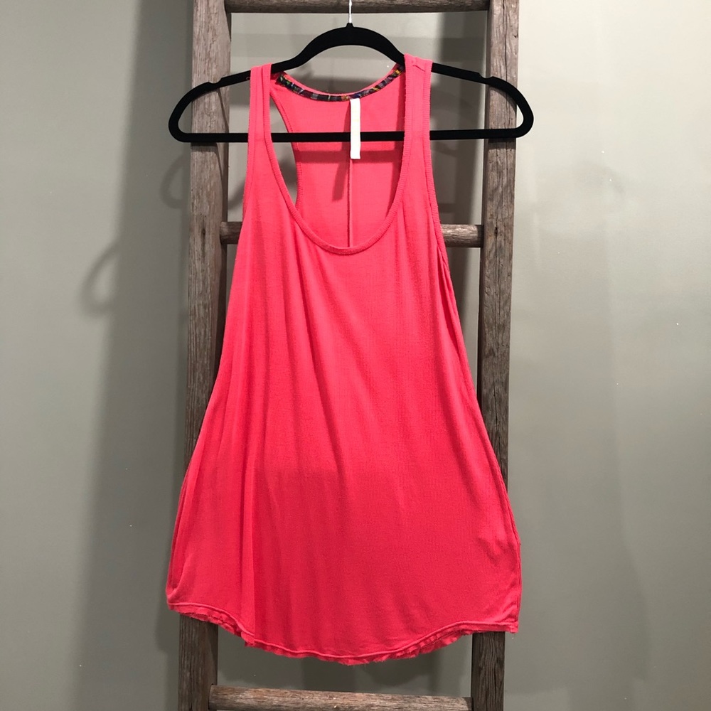 Anthropologie Left Coast Tank Top Pink Size Small